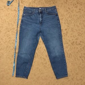 Like New Old Navy O.G Straight High Rise